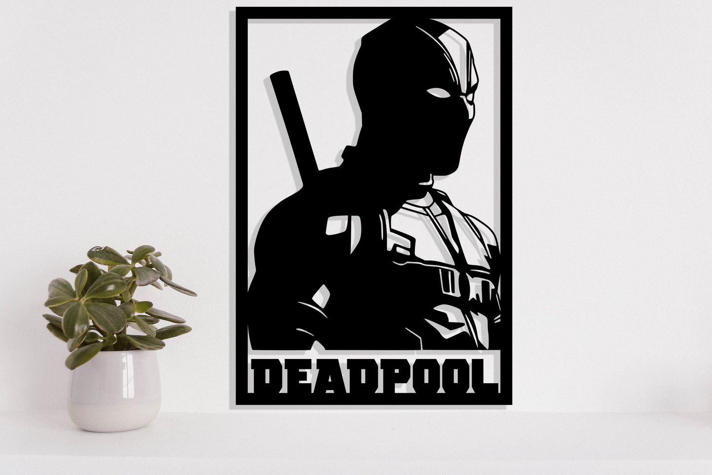 Deadpool Metal Laser Cut file