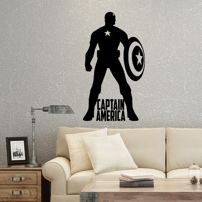 Marvel super hero Captain America Metal Laser Cut files svg dxf ai png jpg eps pdf