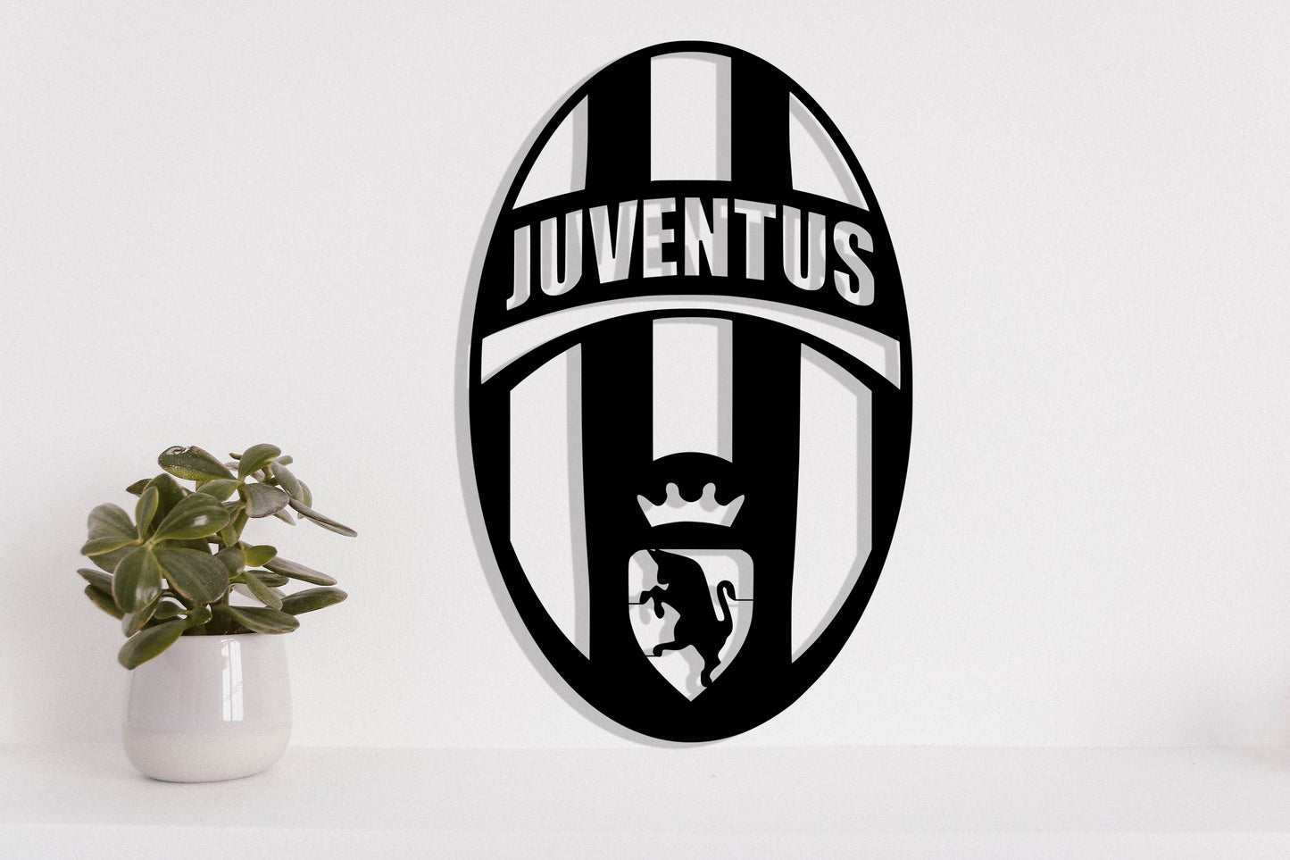 Juventus FC Batch Shield Metal Laser Cut files