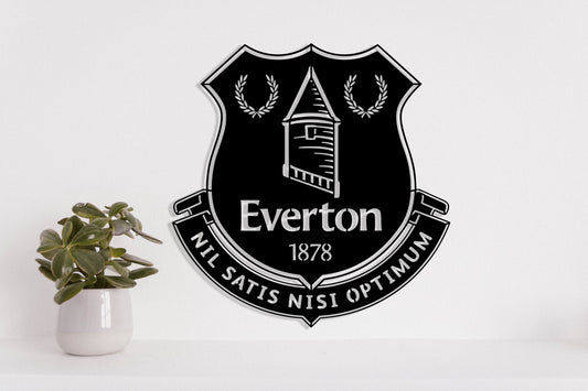 Everton FC Batch Shield Metal Laser Cut files