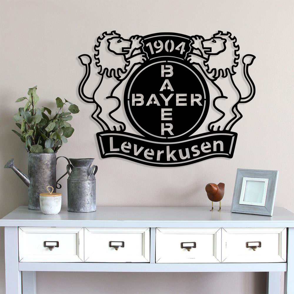 Bayer Leverkusen FC Batch Shield Metal Laser Cut files