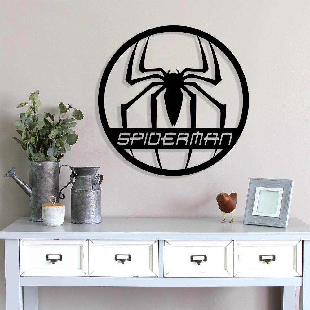 Marvel super hero Spiderman Metal Laser Cut file svg dxf ai png jpg eps pdf