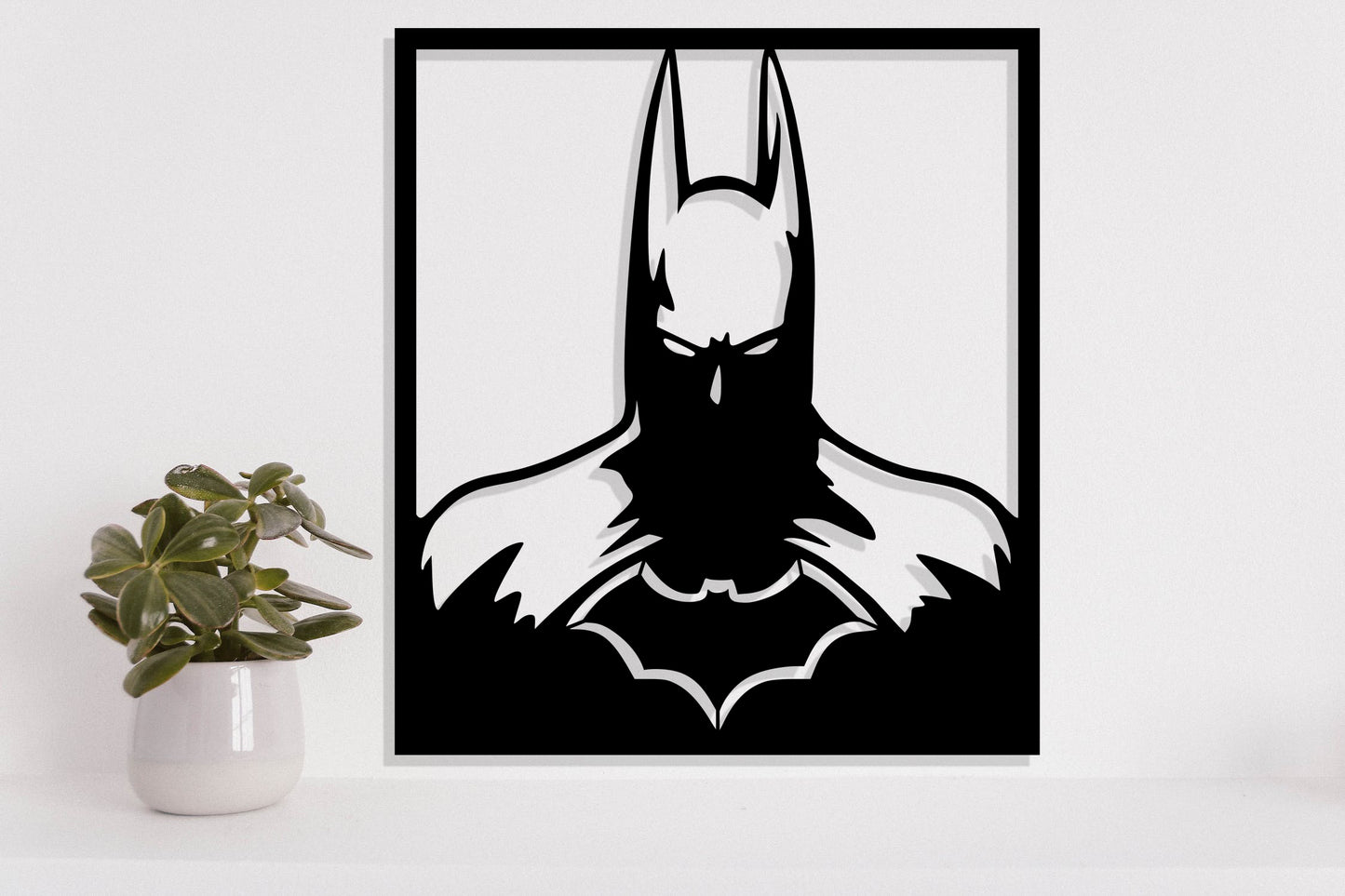 Batman Metal Laser Cut files svg dxf ai png jpg eps pdf