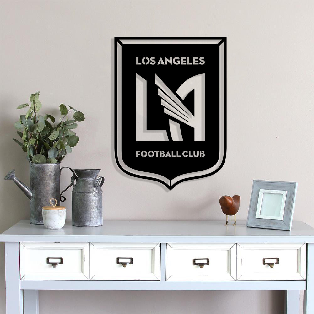 Los Angeles FC Batch Shield Metal Laser Cut files