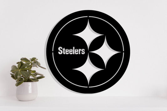 Pittsburgh Steelers Chiefs Badge Shield Laser Cut files svg dxf ai eps png jpg pdf