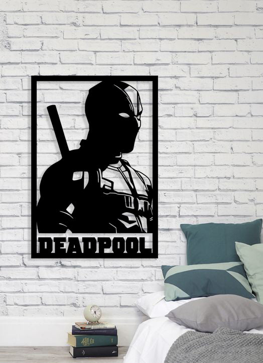 Deadpool Metal Laser Cut file