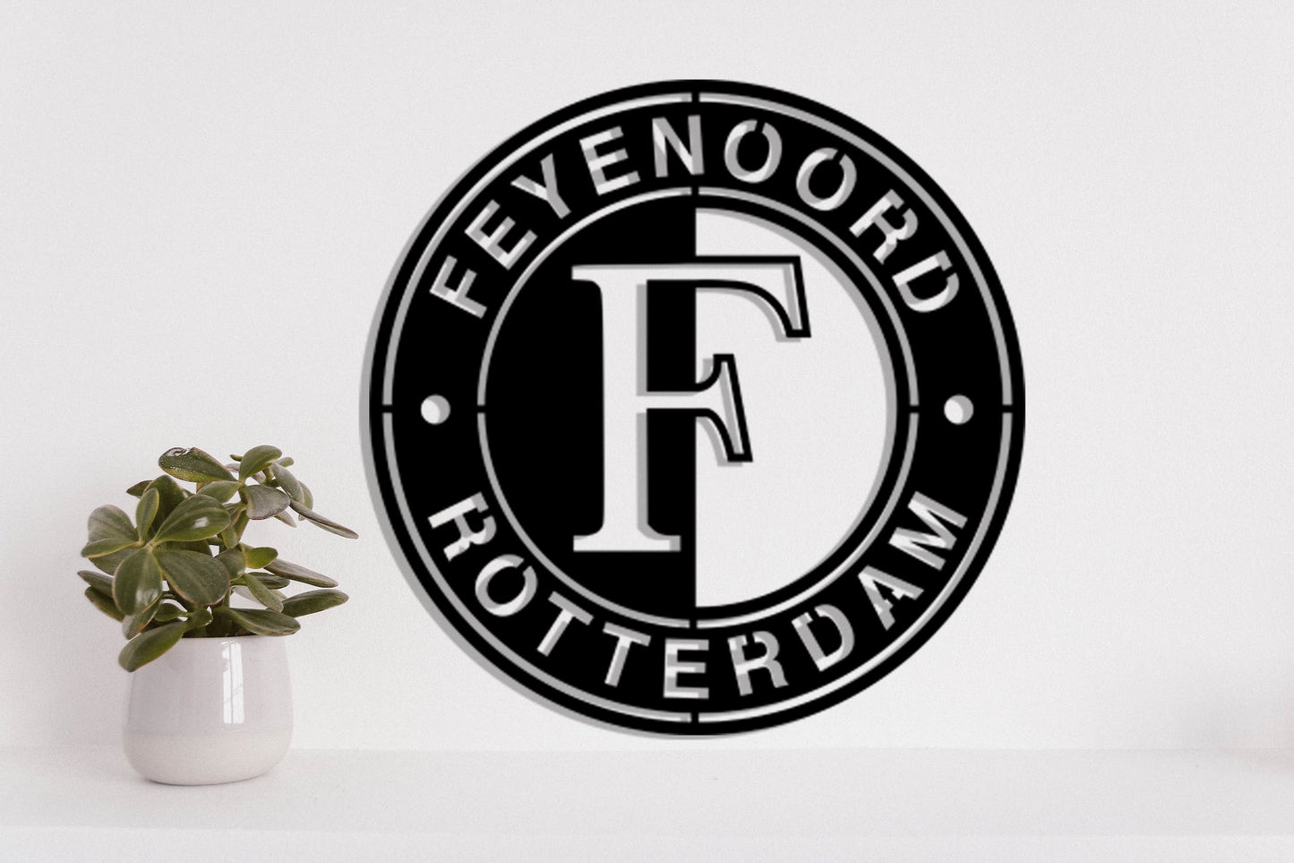 Feyenoord FC Batch Shield Metal Laser Cut files