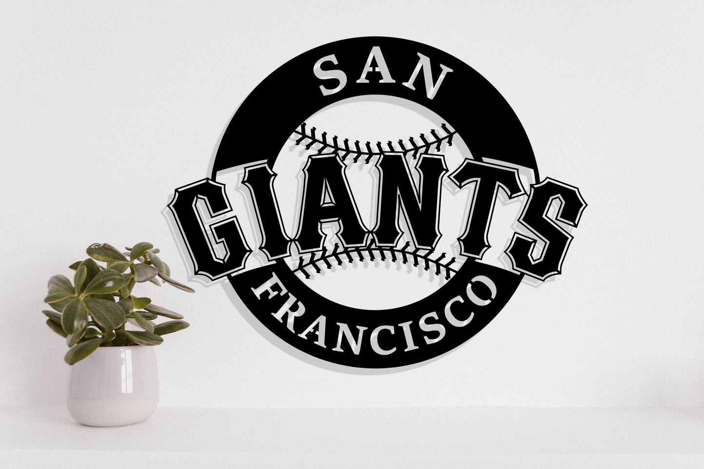 San Francisco Giants Batch Shield Metal Laser Cut files