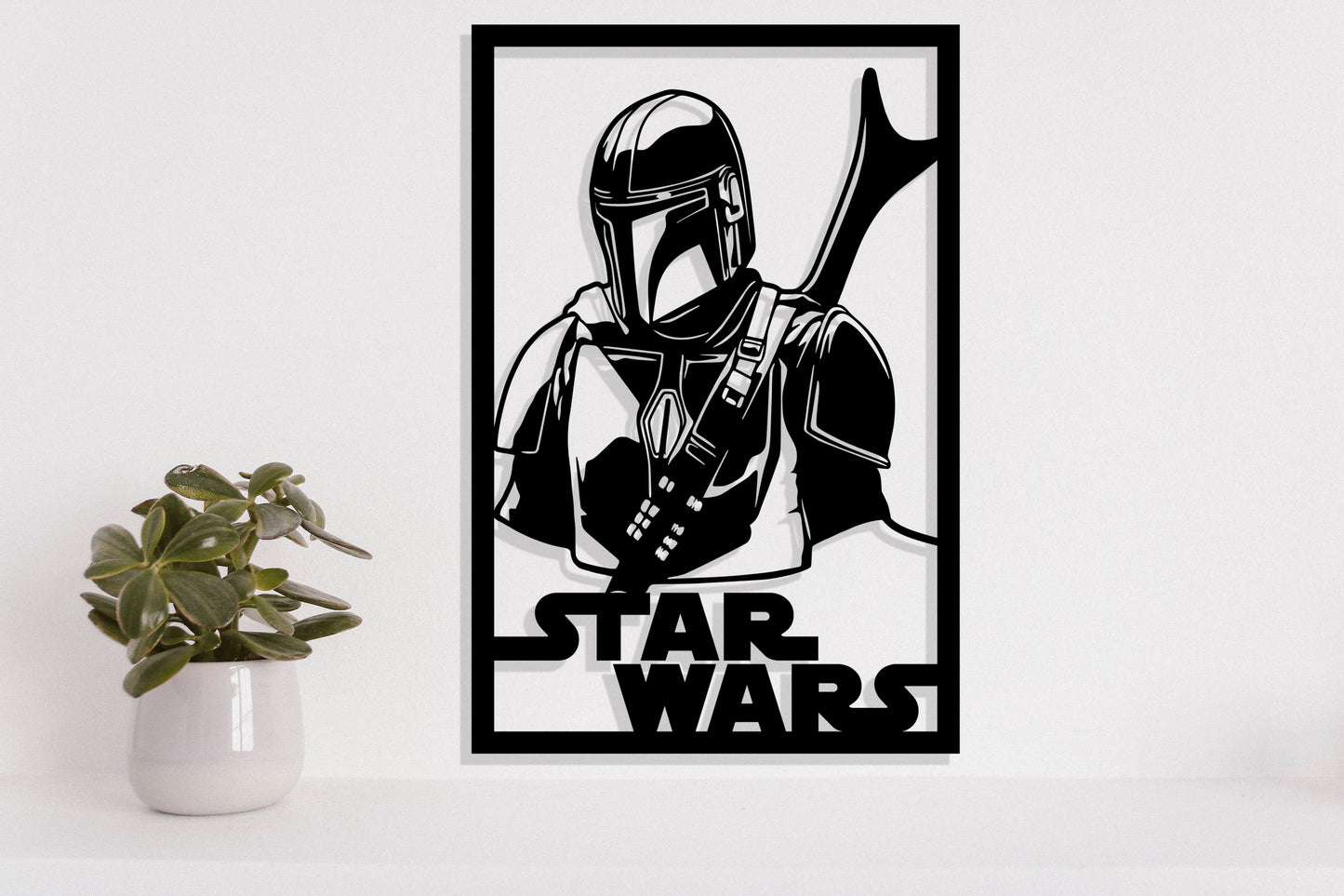 Star Wars Movies Characters Metal Laser Cut file