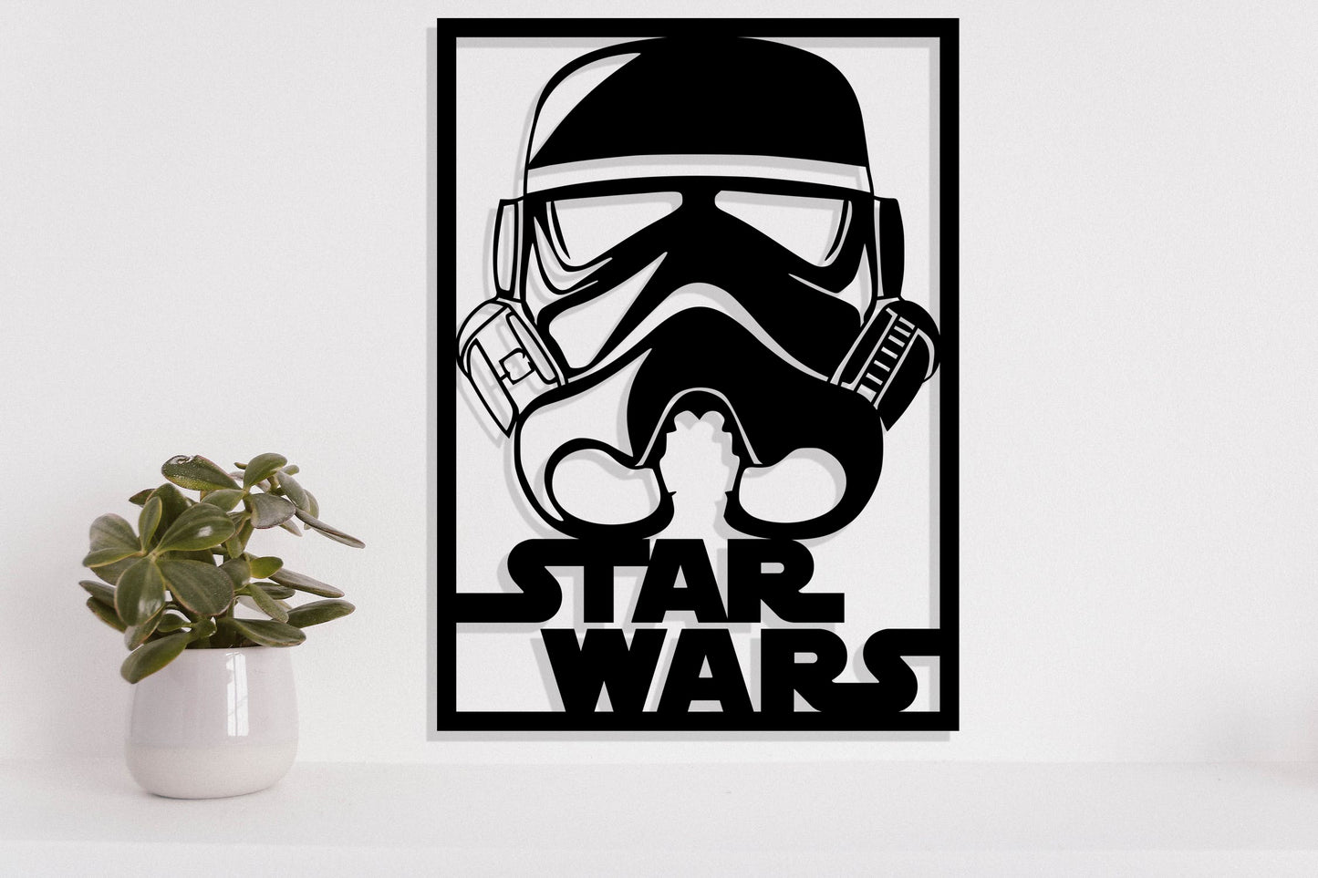 Star Wars Movies Characters Metal Laser Cut files