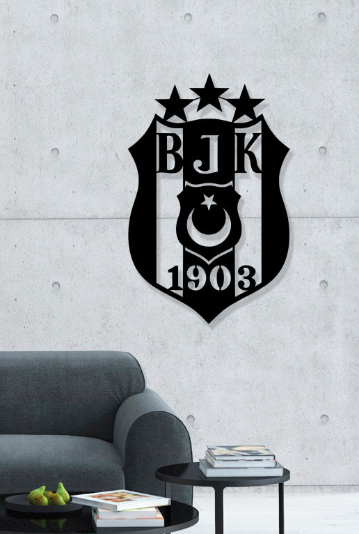 Besiktas FC Batch Shield Metal Laser Cut files