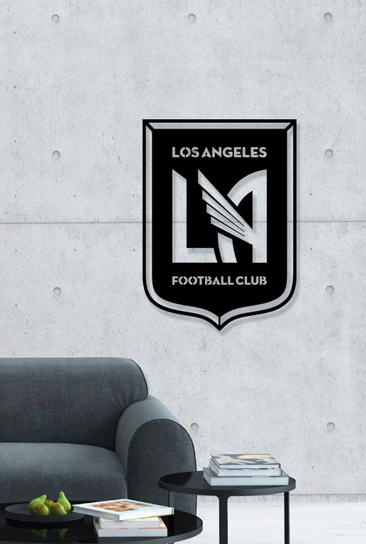 Los Angeles FC Batch Shield Metal Laser Cut files