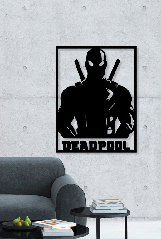 Deadpool Movie Metal Laser Cut file