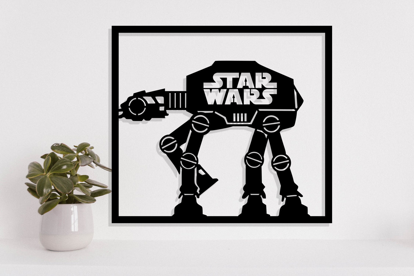 Star Wars  AT-AT Walker Metal Laser Cut files