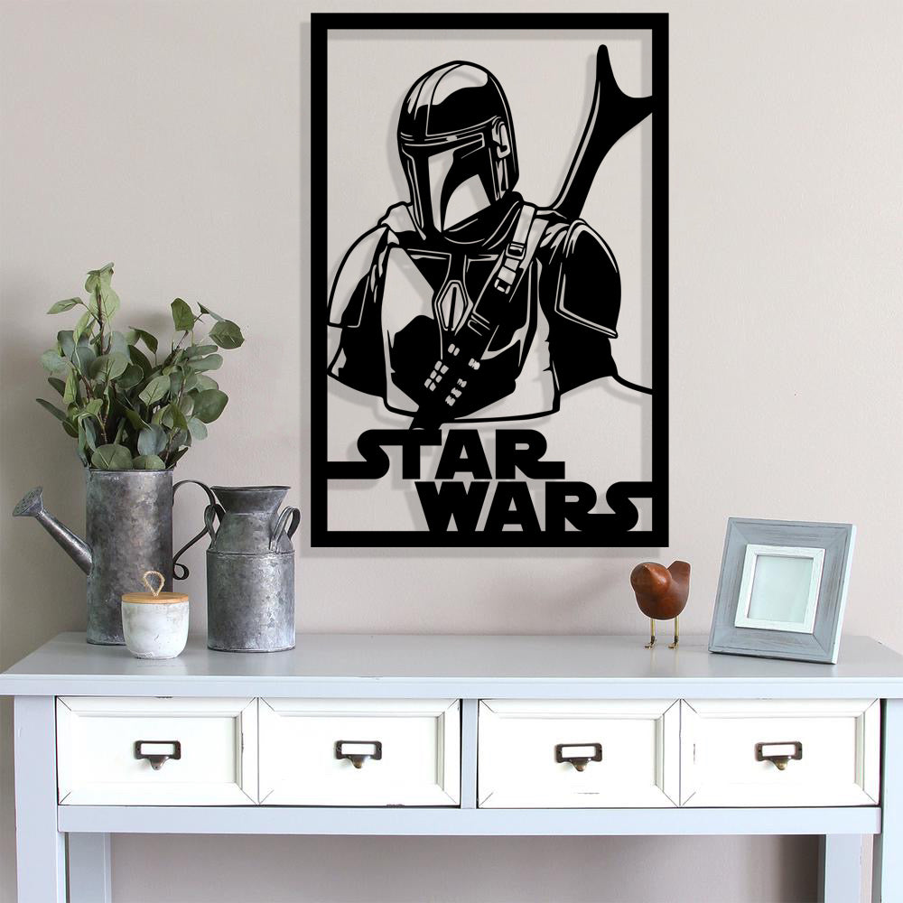 Star Wars Movies Characters Metal Laser Cut file