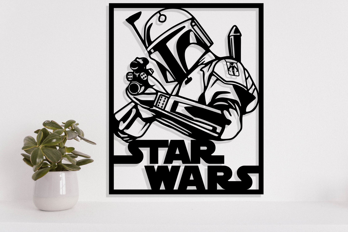 Star Wars Movies Character Metal Laser Cut files