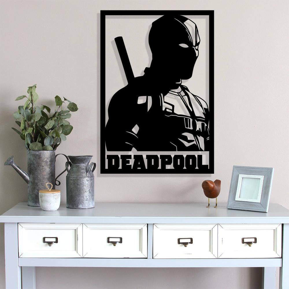 Deadpool Metal Laser Cut file