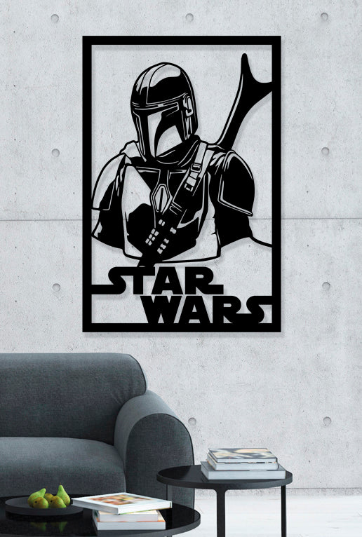 Star Wars Movies Characters Metal Laser Cut file