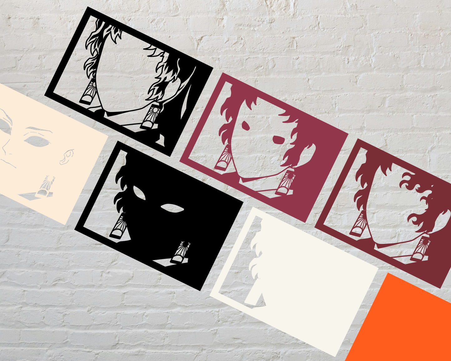 Yoriichi Demon Slayer Multilayer Laser Cut files